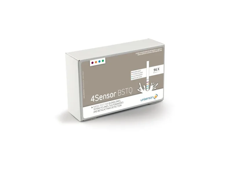4Sensor BSTQ – KIT072 – Nelja antibiootikumirühma kiire kontroll piimas