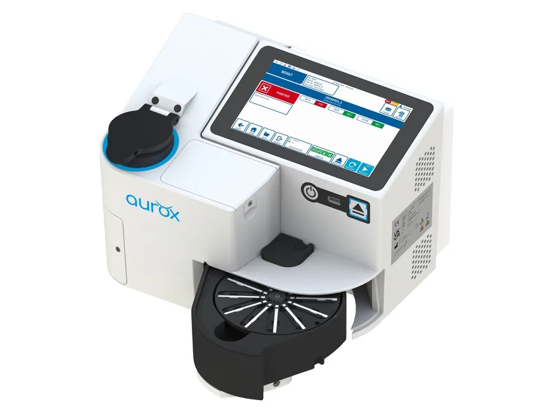 aurox® Device – AUX001 – Automaatne piima antibiootikumitestide inkubaator, lugeja ja andmeplatvorm