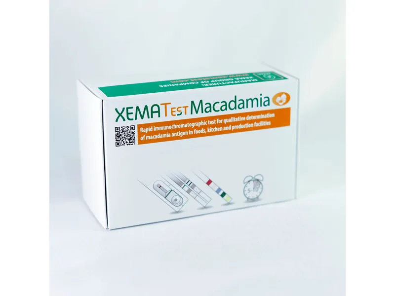 XEMATest Macadamia – Kvalitatiivne kiirtest, mis määrab makadaamiapähkli antigeeni