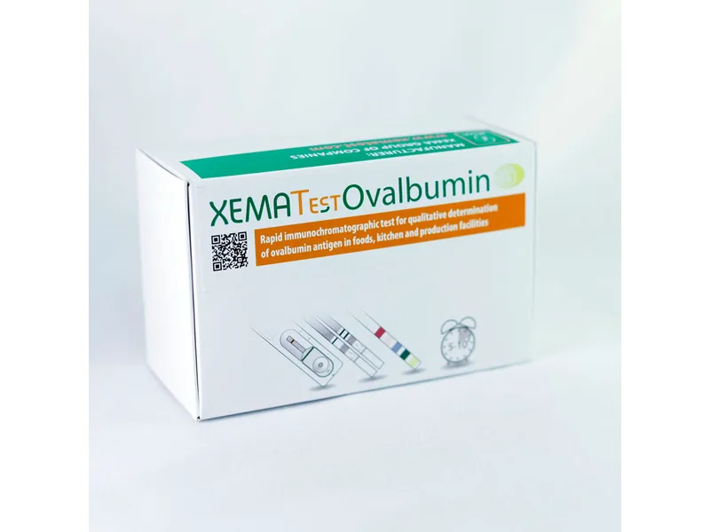 XEMATest Ovalbumin – Kvalitatiivne kiirtest, mis määrab ovalbumiini