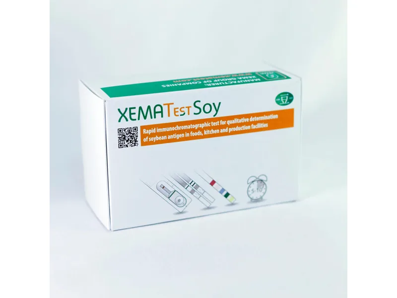XEMATest Soy – Kvalitatiivne kiirtest, mis määrab soja antigeeni
