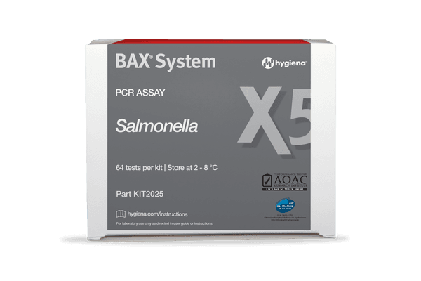 Hygiena BAX® Salmonella X5 – Salmonella PGR tyrimas Lietuvoje