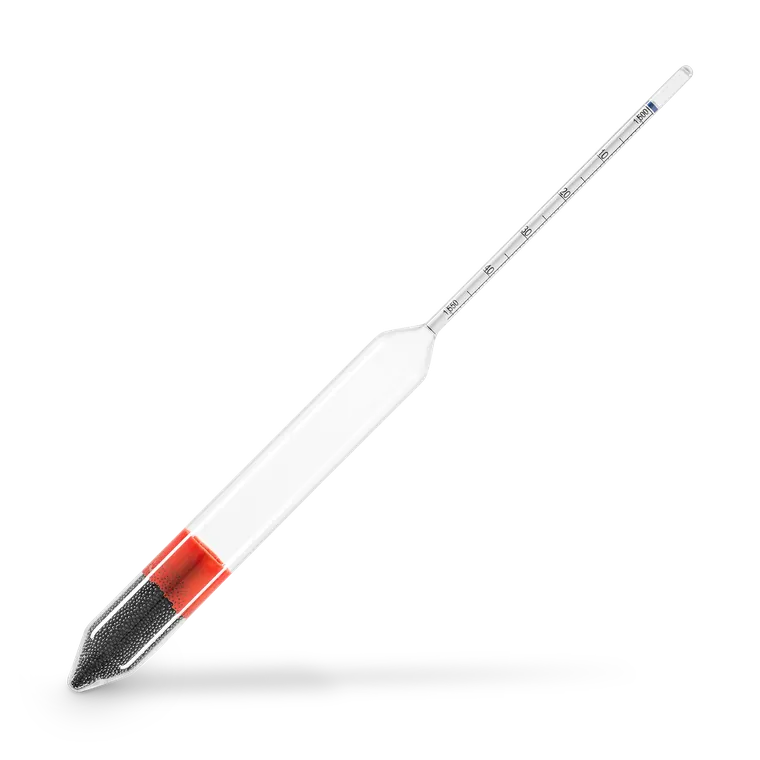 Hydrometer for Sulphuric Acid 1.500-1.550 – Laktodensimetrai Lietuvoje