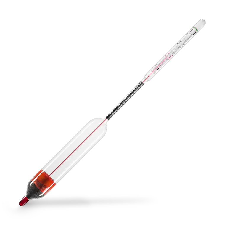 Thermohydrometer for Milk, T20°C, calibrated, certificated – Laktodensimetrai Lietuvoje