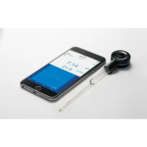 HI13302 HALO® Wireless pH Meter for Vials and Test Tubes – Hanna pH ir pH/ORP matuokliai Lietuvoje