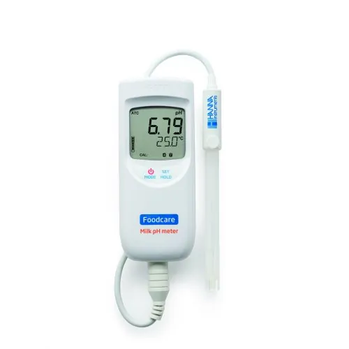 HI99162 Portable pH/Temperature Meter for Milk Analysis – Hanna pH ir pH/ORP matuokliai Lietuvoje