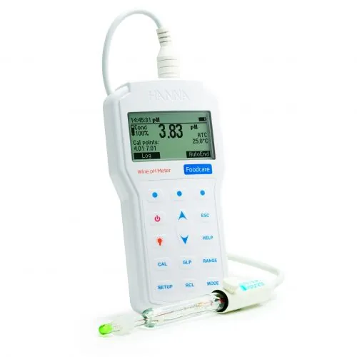 pH meter for wine – HI98169 – Hanna pH ir pH/ORP matuokliai Lietuvoje