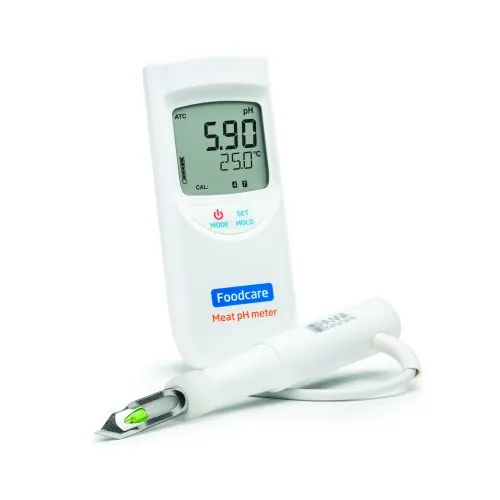 Portable Meat pH Meter – HI99163 – Hanna pH ir pH/ORP matuokliai Lietuvoje