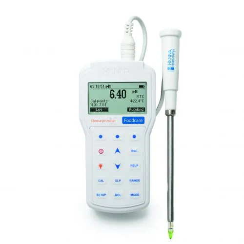 Professional Cheese pH Meter – HI98165 – Hanna pH ir pH/ORP matuokliai Lietuvoje