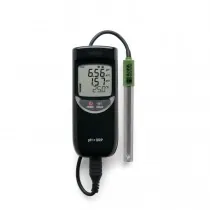 Waterproof Portable pH/pH-mV/ORP/Temperature Meter with Sensor Check™ – HI991003 – Hanna pH ir pH/ORP matuokliai Lietuvoje