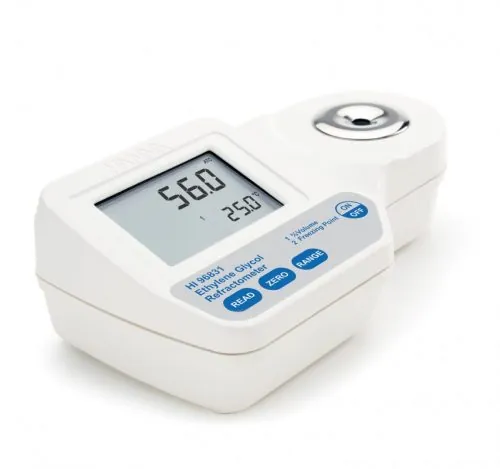 Digital Refractometer for Ethylene Glycol Analysis – HI96831 – Hanna refraktometrai Lietuvoje