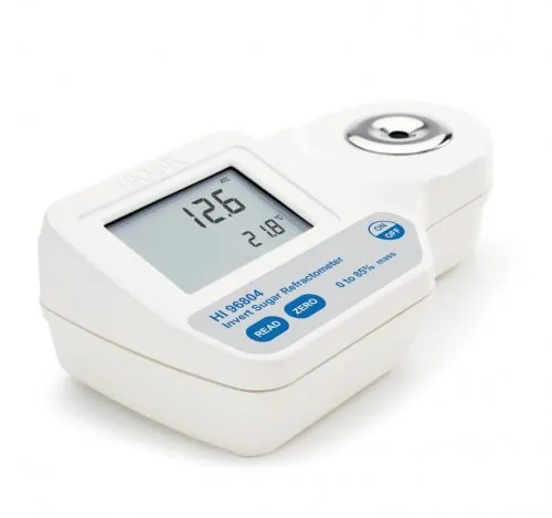 Digital Refractometer for % Invert Sugar by Weight Analysis – HI96804 – Hanna refraktometrai Lietuvoje
