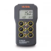 0.1° Resolution K-Type Thermocouple Thermometer with RS232 Output – HI93531R – Hanna termometrai Lietuvoje
