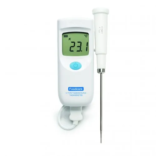 HI9350011 – thermometer with K‑type thermocouple probe – Hanna termometrai Lietuvoje