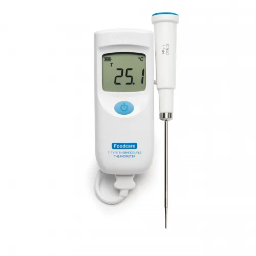 HI9350041 thermometer with T‑type thermocouple style probe – Hanna termometrai Lietuvoje