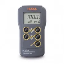 Single Channel K, J, T-Type Thermocouple Thermometer – HI93551 – Hanna termometrai Lietuvoje