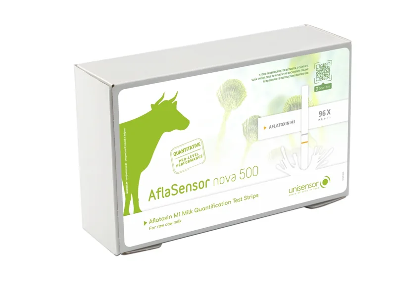 AflaSensor nova 500 – KIT078N – Aflatoksino M1 kontrolė, kai reikia matuoti didesnes koncentracijas