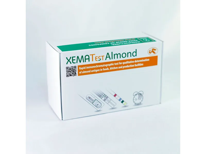XEMATest Almond – Greitasis kokybinis testas, nustatantis migdolų antigeną