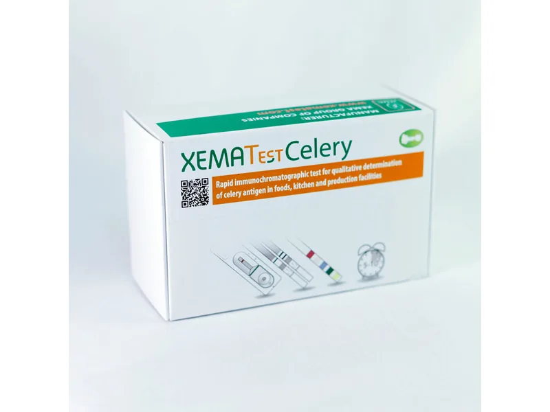 XEMATest Celery – Greitasis kokybinis testas, nustatantis salierų antigeną