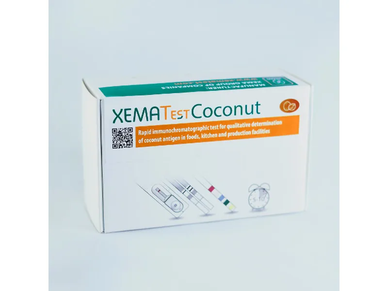 XEMATest Coconut – Greitasis kokybinis testas, nustatantis kokosų antigeną