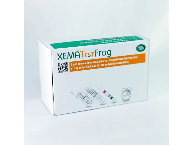 XEMATest Frog – Greitasis kokybinis testas, nustatantis varlių antigenus