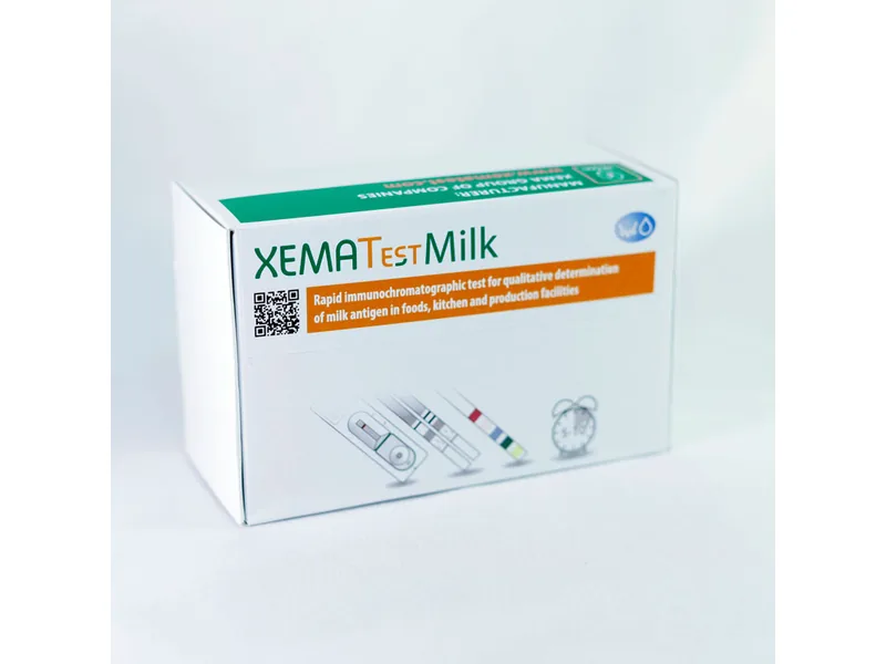 XEMATest Milk – Greitasis kokybinis testas, nustatantis pieno baltymus