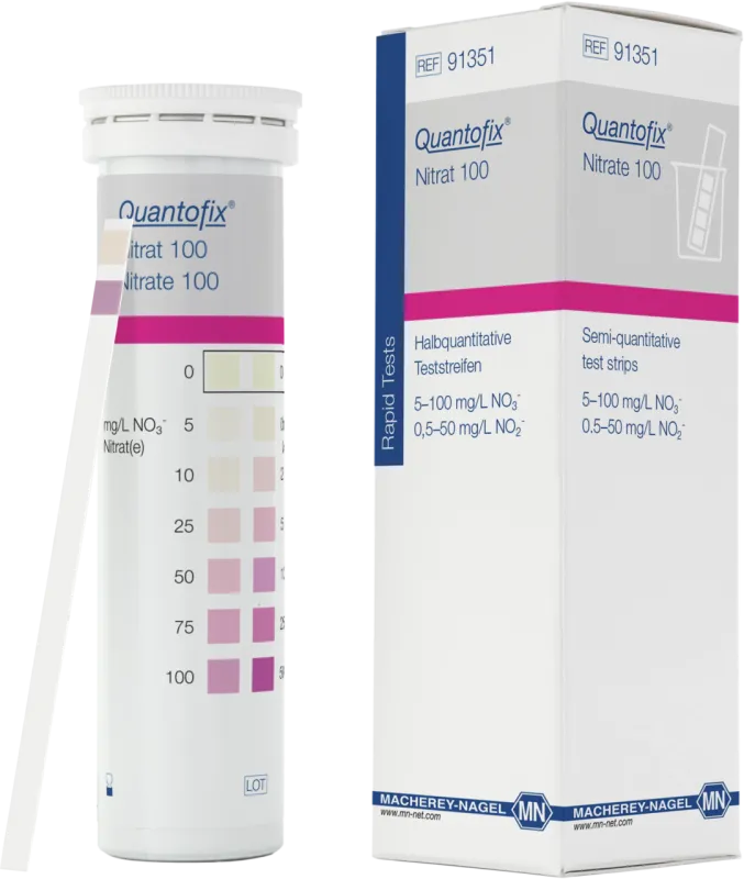MACHEREY-NAGEL QUANTOFIX Nitrate 100 test strips for nitrate and nitrite