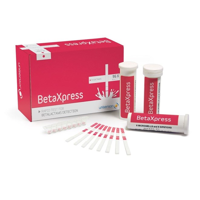 UNISENSOR BetaXpress milk antibiotic test kit