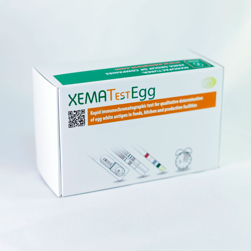 XEMATest Egg food allergen rapid test kit