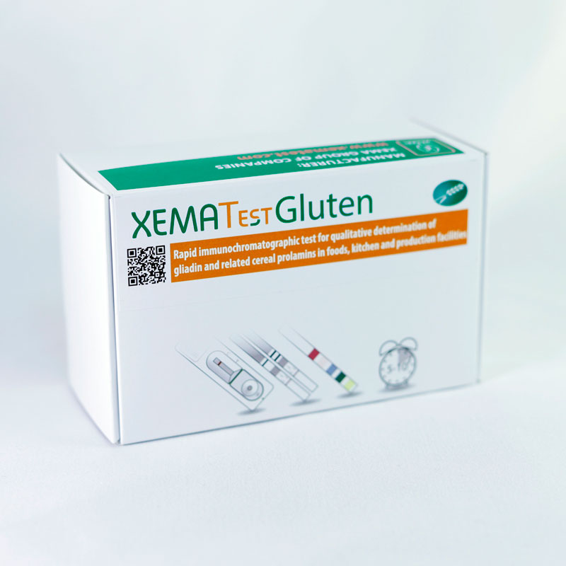 XEMATest Gluten food allergen rapid test kit