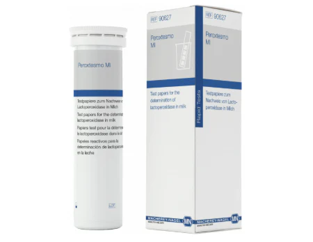 Peroxtesmo MI qualitative test paper for lacto peroxidase detection in milk