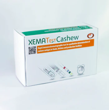 XEMATest Cashew rapid test for allergen detection