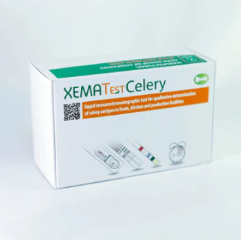 XEMATest Celery rapid test for celery allergen detection