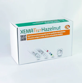 XEMATest Hazelnut rapid test for hazelnut allergen detection