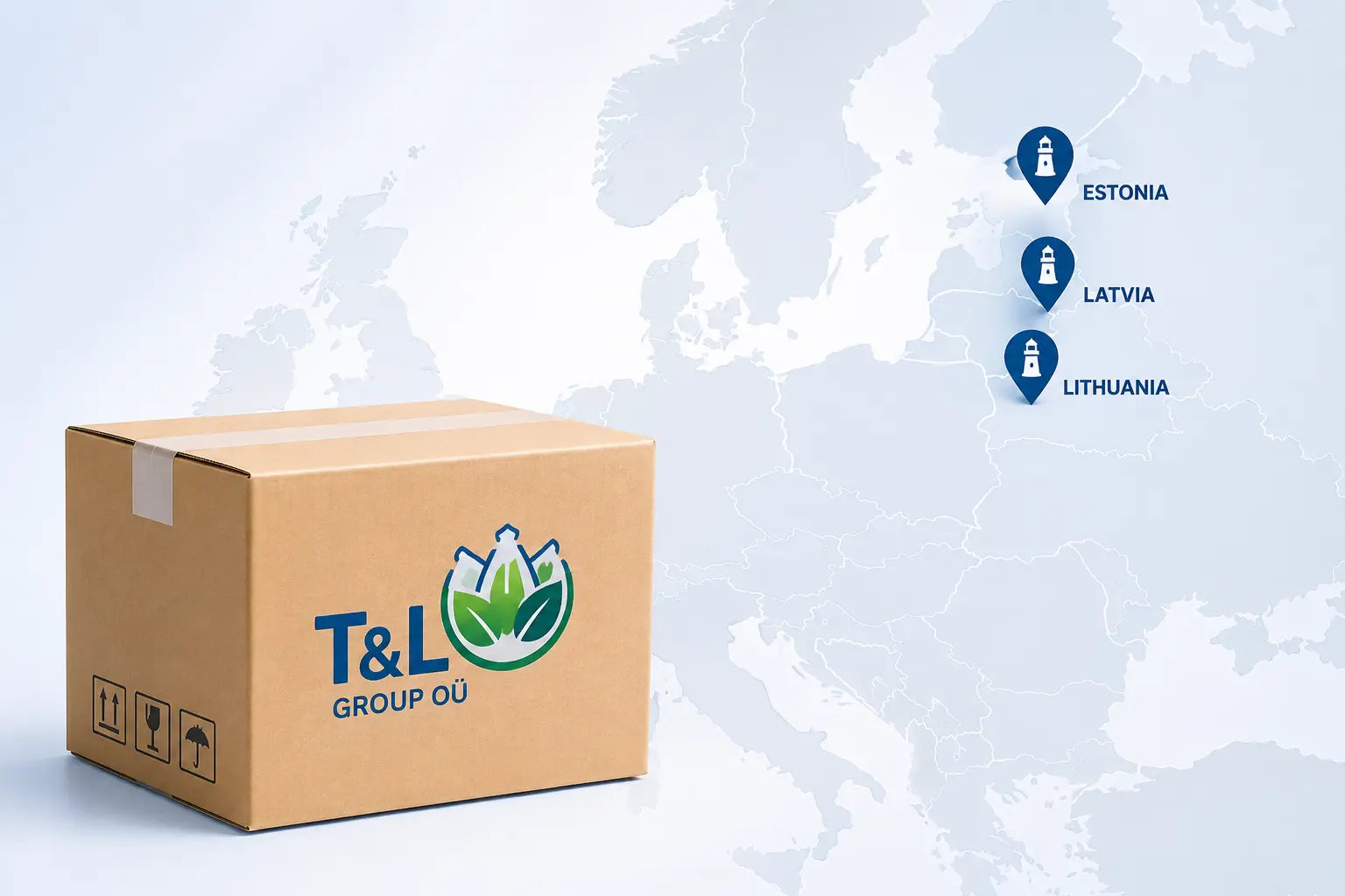 T&L Group delivery across Estonia Latvia and Lithuania